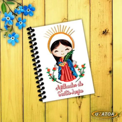 Caderninhos com Capa e Folhas Personalizadas