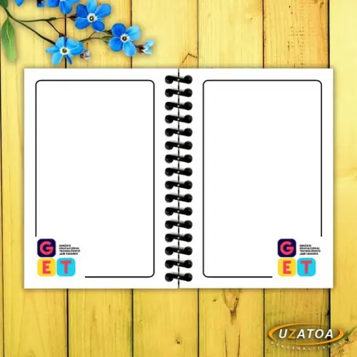 Caderninhos com Capa e Folhas Personalizadas - Brinde Corporativo