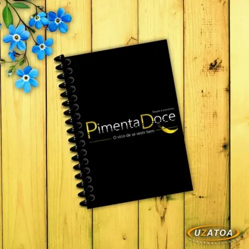 Caderninhos com Capa e Folhas Personalizadas - Brinde Corporativo
