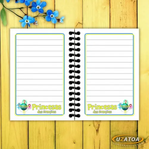Caderninhos com Capa e Folhas Personalizadas - Brinde Corporativo