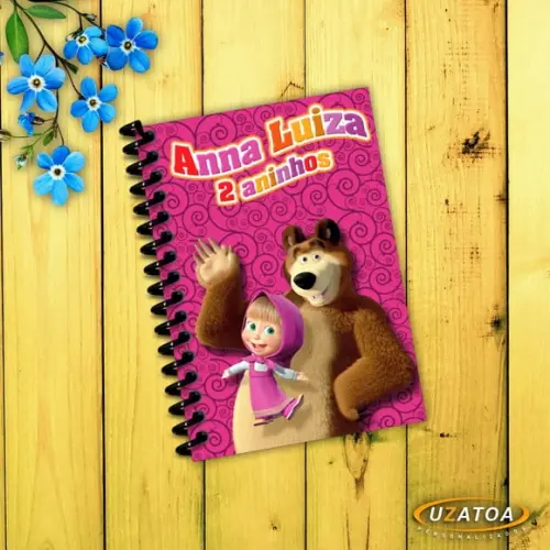 Caderninhos com Capa e Folhas Personalizadas
