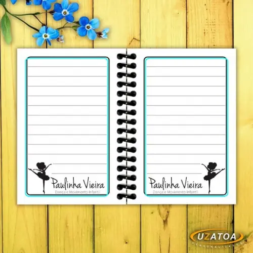 Caderninhos com Capa e Folhas Personalizadas - Brinde Corporativo