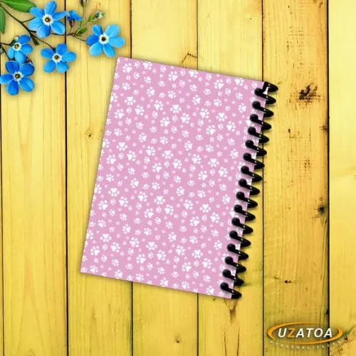 Caderninhos com Capa e Folhas Personalizadas - Bluey