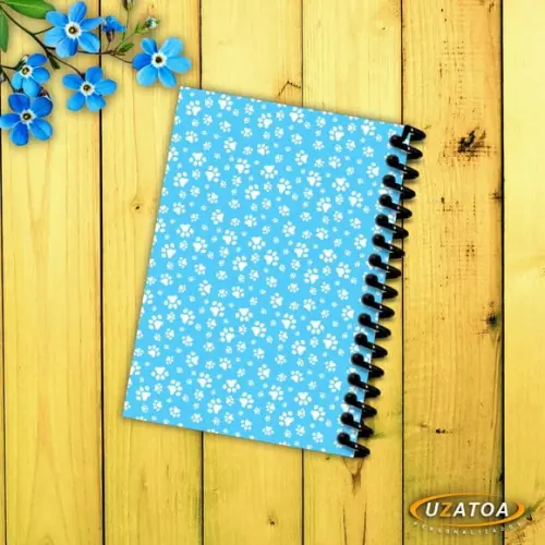 Caderninhos com Capa e Folhas Personalizadas - Bluey