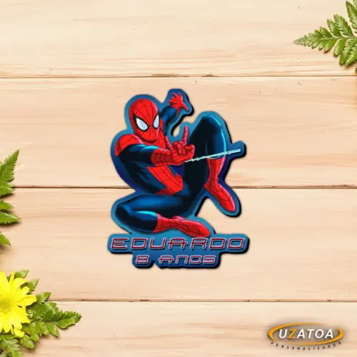 Ímã Personalizado em mdf - Homem Aranha