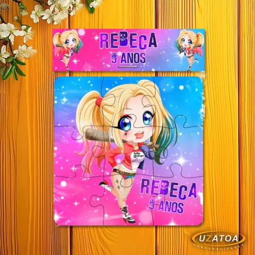 Quebra-cabeça Personalizado em mdf - Alerquina