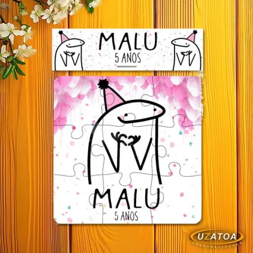 Quebra-cabeça Personalizado em mdf - Flork