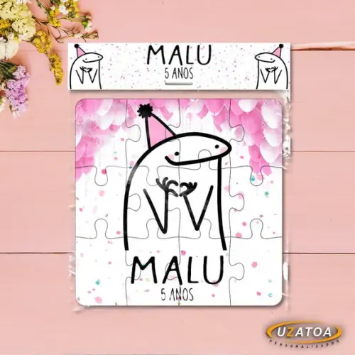 Quebra-cabeça Personalizado em mdf - Flork