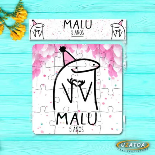 Quebra-cabeça Personalizado em mdf - Flork