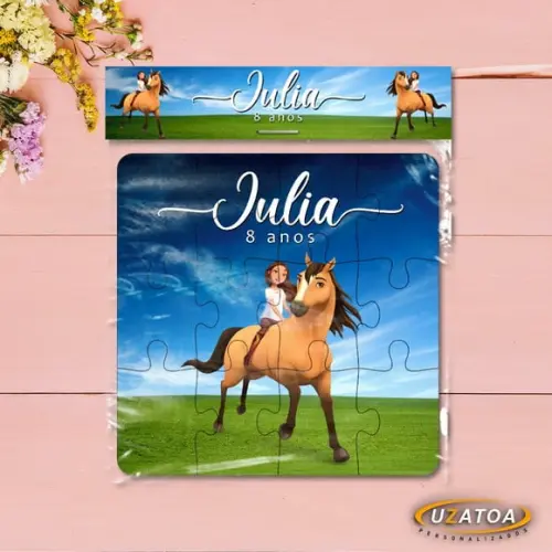Quebra-cabeça Personalizado em mdf - Spirit