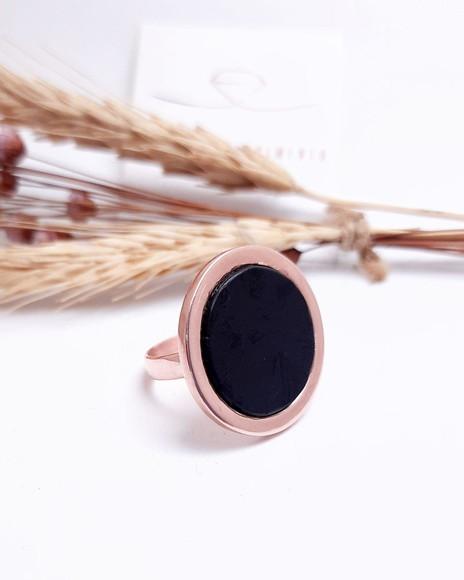 Anel Shunguita com Cobre Puro