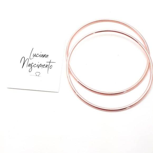 Pulseira Argola Fechada em Cobre Puro - Unidade
