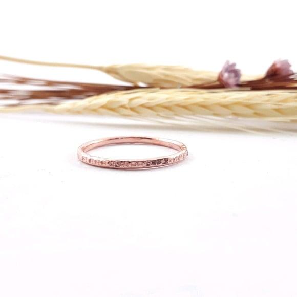 Aliança Fininha de Cobre Natural - Valor Unitário
