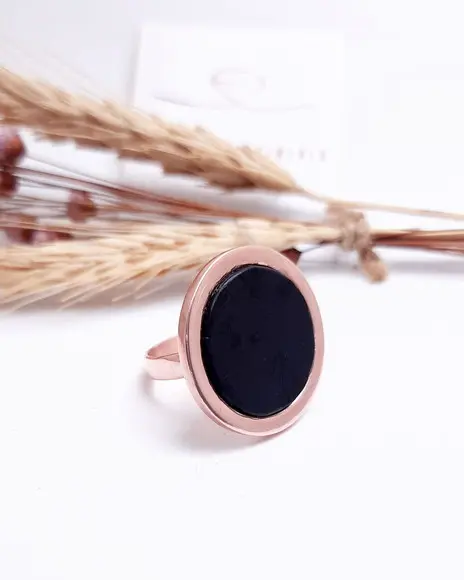 Anel Shunguita com Cobre Puro
