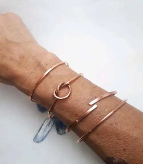 Pulseira de Cobre Modelos Variados, Escolha Após a Compra.