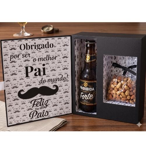 Arquivo Silhouette Caixa Cerveja Dia dos Pais