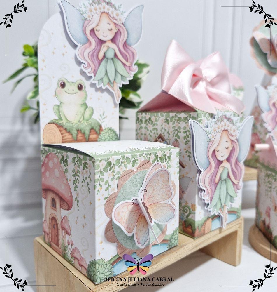 Kit 24 Personalizados Fadas