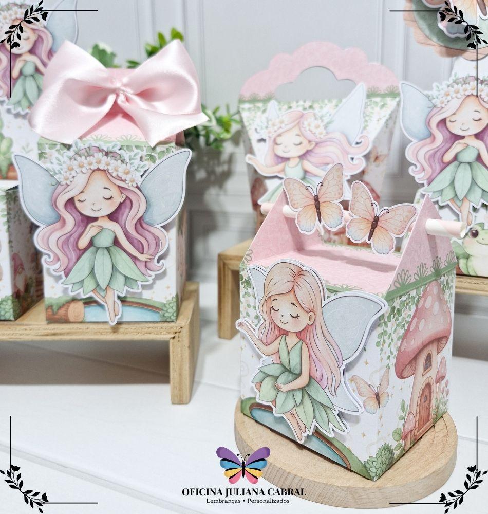 Kit 24 Personalizados Fadas