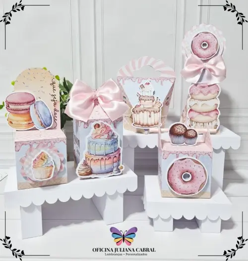 Kit 15 Personalizados Doces