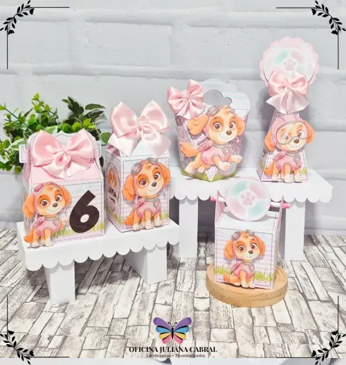 Kit 48 Personalizados Skye