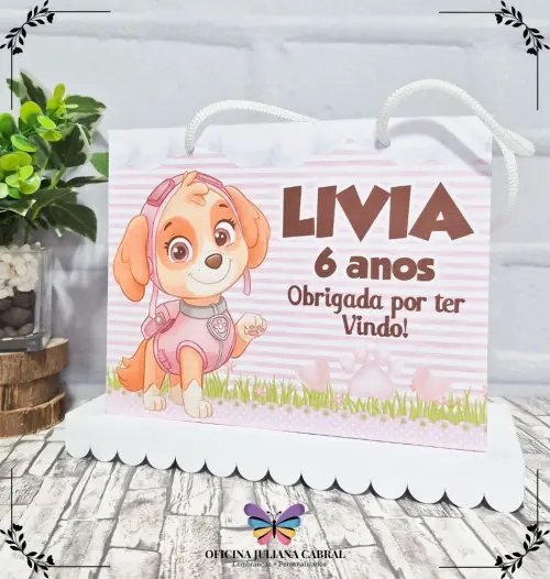 Sacolinha G Personalizada 15 Unidades Skye