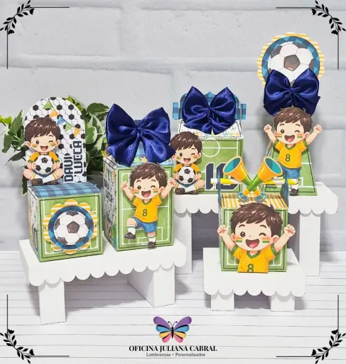 Kit 36 Personalizados Copa do Mundo