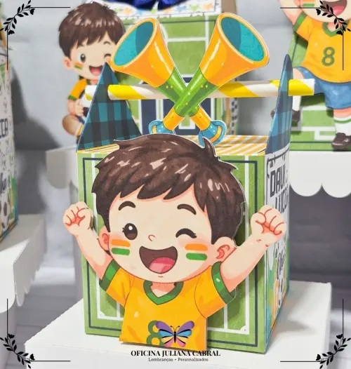 Kit 36 Personalizados Copa do Mundo
