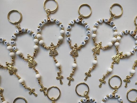 Terço Dezena Personalizado Dourado