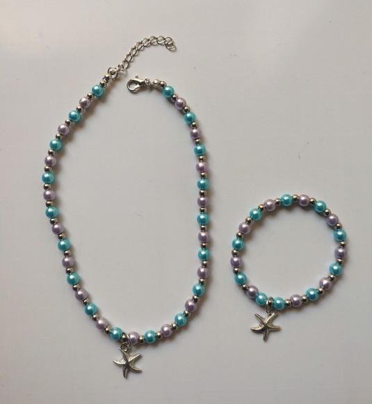 Kit Colar e Pulseira Estrela do Mar