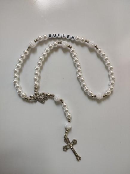 Terço Personalizado em Pérolas