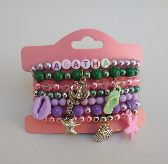 Kit de Pulseiras Sereia