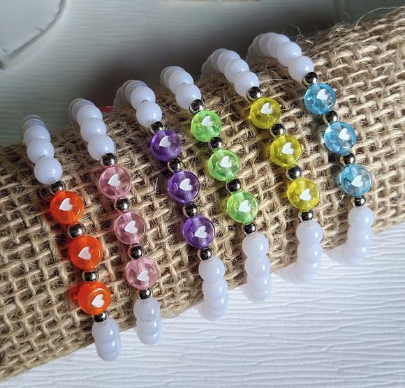 Kit com 6 Pulseiras (infantil ou Adulto)