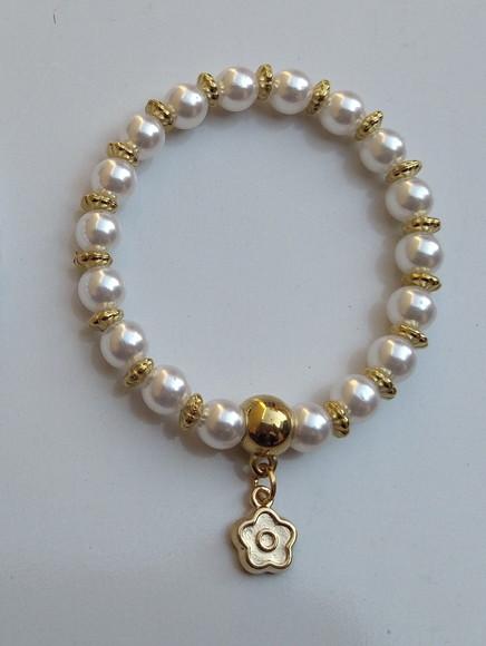 Pulseira de pérolas para madrinhas