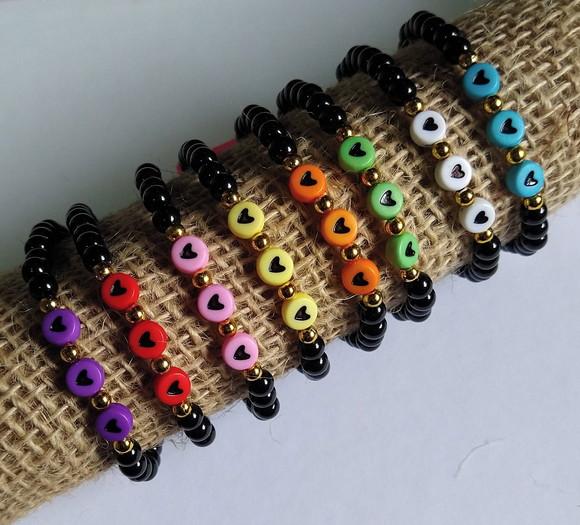 Kit com 8 Pulseiras (infantil ou Adulto)