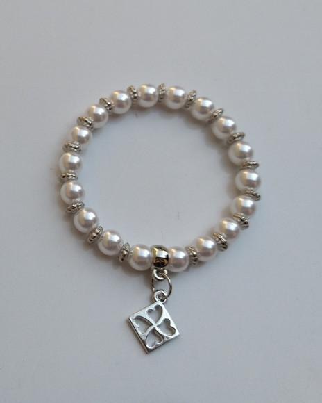 Pulseira de pérolas para madrinhas
