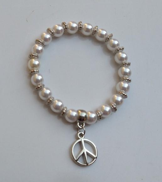 Pulseira de pérolas para madrinhas