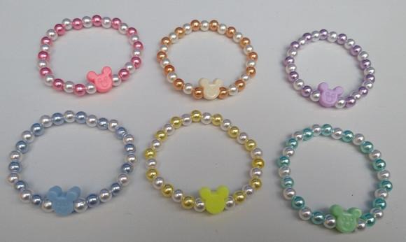 Pulseira Infantil Mickey (1 Unidade)