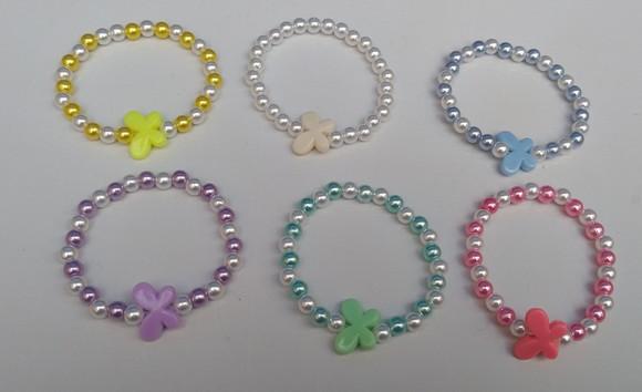 Pulseira Infantil Borboleta ( Jardim Encantado)