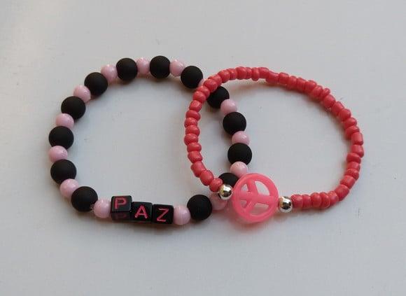 Kit pulseiras da paz (adulto)
