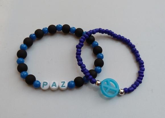 Kit pulseiras da paz (adulto)