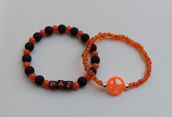 Kit pulseiras da paz (adulto)