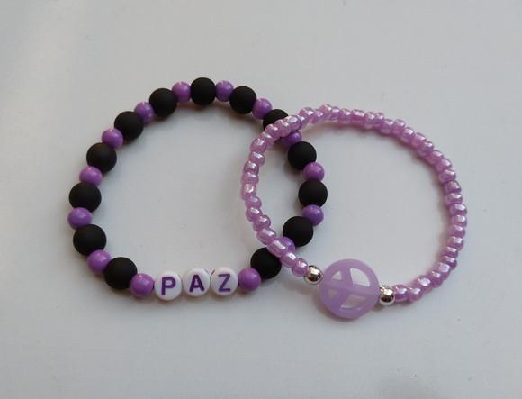 Kit pulseiras da paz (adulto)