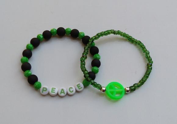 Kit pulseiras da paz (adulto)