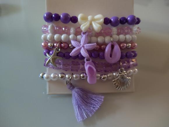 Kit de Pulseiras Sereia