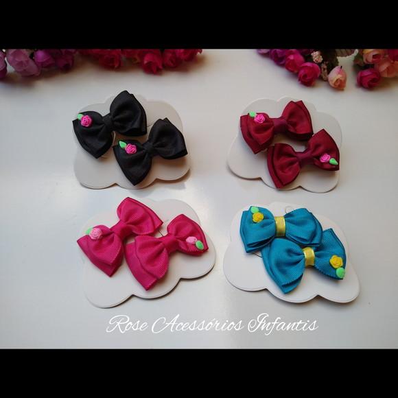 Kit com 4 Pares de Presilhas