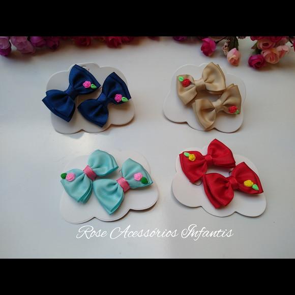 Kit com 4 Pares de Presilhas