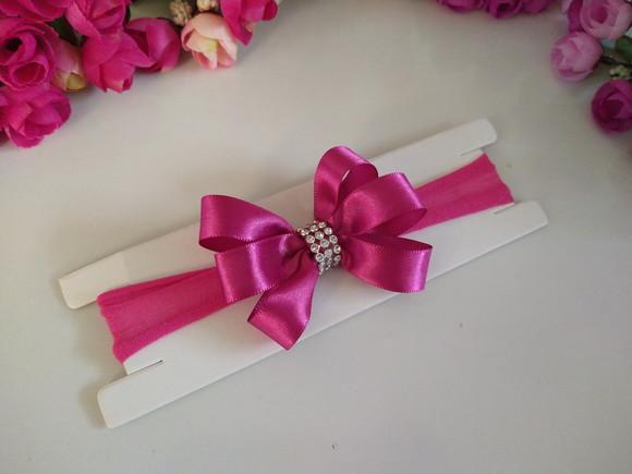 Faixa laço rosa
