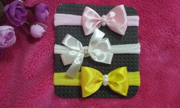 Kit 3 faixinhas bebê