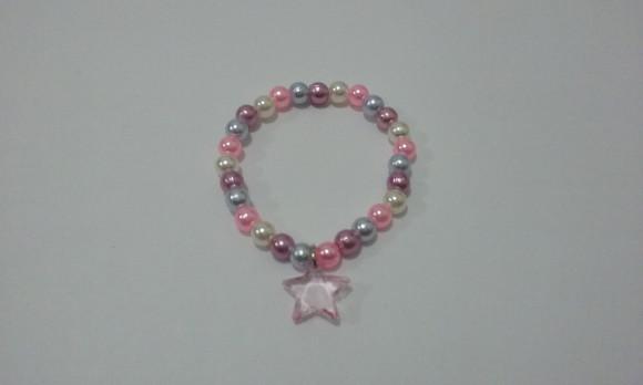 Pulseira chuva de Amor/ Unicórnio