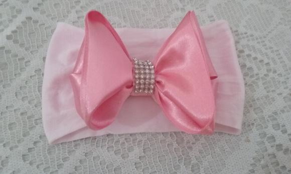 Faixa Laço Rosa